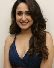 Telugu Actress Pragya Jaiswal Blue Dress Photoshoot Pictures