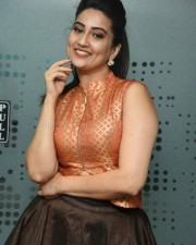 Telugu Anchor Manjusha At Hours Love Pre Release Event Photos