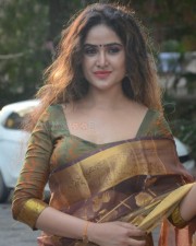 Tollywood Actress Sony Charista Saree Photoshoot Pictures