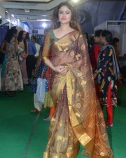 Tollywood Actress Sony Charista Saree Photoshoot Pictures