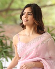 Actress Amritha Aiyer at Bachhala Malli Movie Interview Photos 11