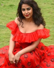 Actress Avika Gor At Raju Gari Gadhi Success Meet Photos