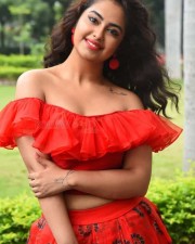 Actress Avika Gor At Raju Gari Gadhi Success Meet Photos