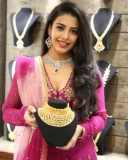 Actress Daksha Nagarkar At Malabar Gold Diamonds Artistry Branded Jewellery Show Photos