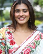 Actress Hebah Patel at Honeymoon Express Movie Pre release Event Photos 14