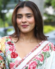 Actress Hebah Patel at Honeymoon Express Movie Pre release Event Photos 15