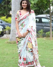 Actress Hebah Patel at Honeymoon Express Movie Pre release Event Photos 24