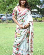 Actress Hebah Patel at Honeymoon Express Movie Pre release Event Photos 27