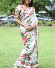 Actress Hebah Patel at Honeymoon Express Movie Pre release Event Photos 30