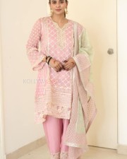 Actress Hebah Patel at Odela 2 Movie Interview Photos 46