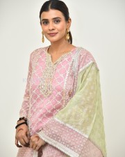 Actress Hebah Patel at Odela 2 Movie Interview Photos 55