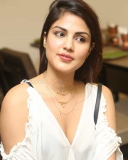 Actress Rhea Chakraborty At Junior Kuppana Restaurant Launch Photos