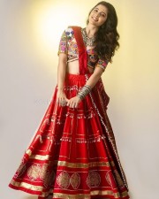 Beautiful Amritha Aiyer in a Stylish Diwali Lehenga Photos 03