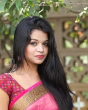 Bhavya Sri Sexy Saree Pictures