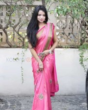 Bhavya Sri Sexy Saree Pictures