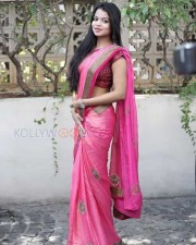 Bhavya Sri Sexy Saree Pictures