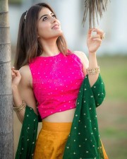 Hanu Man Movie Heroine Amritha Aiyer Photos 02