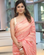 Heroine Amritha Aiyer at Bachhala Malli Trailer Launch Event Pictures 47