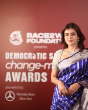 Heroine Hebah Patel at Democratic Sangha Change Maker Awards Pictures 02