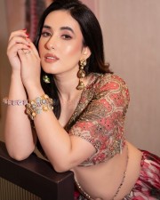 Nepalese Beauty Aditi Budhathoki in a Sexy Lehenga Photos 04