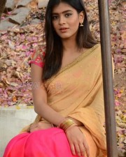 Telugu Actress Hebah Patel Saree Pictures