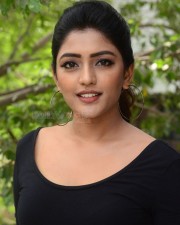 Tollywood Heroine Eesha Rebba in a Black Top Photos 04