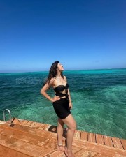 Sexy Mehreen Pirzada Maldives Vacation Bikini Photos 01