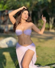 Sexy Model Sakshi Dwivedi in a Two Piece Bikini Photos 03