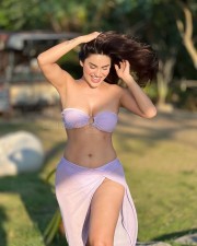 Sexy Model Sakshi Dwivedi in a Two Piece Bikini Photos 07