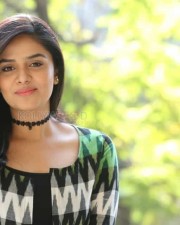 Sreemukhi At Good Bad Ugly Press Meet Photos