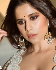 Sridevi Prasanna Actress Sai Tamhankar in a Stylish Glam Lehenga Photos 03