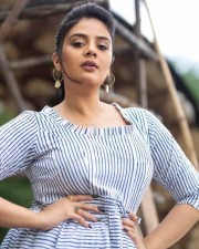 Tollywood Anchor And Actress Sreemukhi Photoshoot Pictures