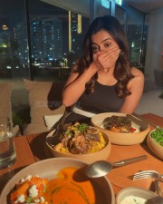 Actress Anju Kurian Dinner Photos 04