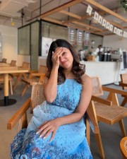 Cute Anju Kurian Coffee Photos 02