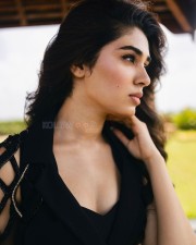 Lovely Beauty Krithi Shetty in a Black Jumpsuit Photos 09