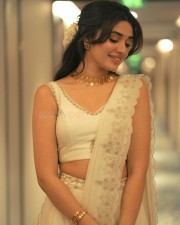 Ravishing Krithi Shetty in a Beautiful White Dress Photos 06