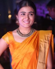 Telugu Actress Shalini Pandey Traditional Saree Photos