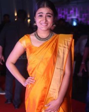 Telugu Actress Shalini Pandey Traditional Saree Photos