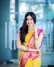 Actress Adah Sharma Saree Photoshoot Pictures