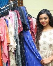 Actress Nitya Shetty At Ikat Art Mela In Secundrabad Photos