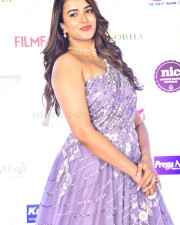 Actress Pujita Ponnada at 69th SOBHA Filmfare Awards South 2024 Pictures 05