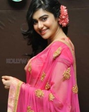 Adah Sharma Hot Saree Photos