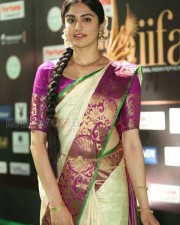 Adah Sharma In Saree At Iifa Utsavam Event Pictures