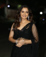 Beautiful Ashika Ranganath at Naa Saami Ranga Pre Release Event Photos 01