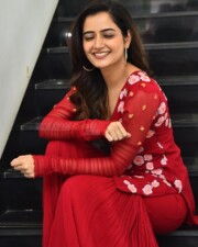 Beautiful Heroine Ashika Ranganath at Naa Saami Ranga Interview Pictures 08