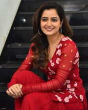 Beautiful Heroine Ashika Ranganath at Naa Saami Ranga Interview Pictures 11