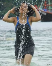 Telugu Actress Shraddha Das Hot Swimsuit Pictures