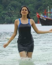 Telugu Actress Shraddha Das Hot Swimsuit Pictures