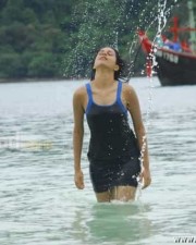 Telugu Actress Shraddha Das Hot Swimsuit Pictures