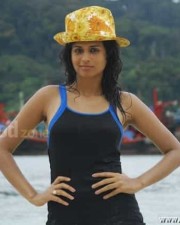 Telugu Actress Shraddha Das Hot Swimsuit Pictures